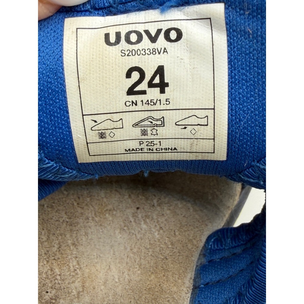 UOVO Sport Sandals Toddler Size 8 Blue Green Closed Toe Athletic Gorpcore - Picture 10 of 10